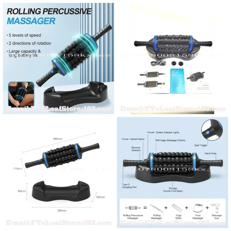 Massage To Relax Muscles and Body Comfort Deep Rolling