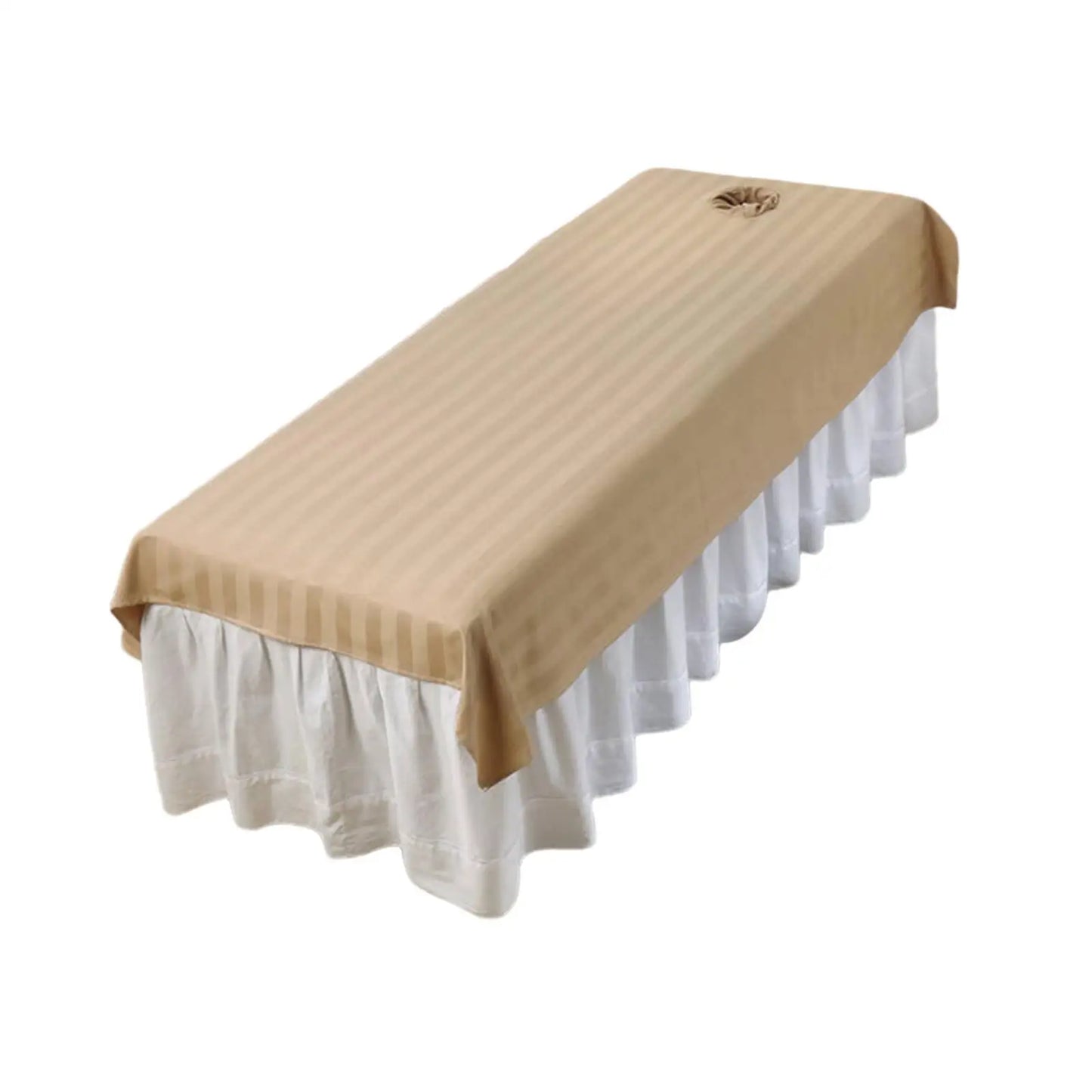 Salon Sheet Comfortable Reusable Beauty Supplies Protector Beauty Bed Cover with Face Hole for Salon Beauty Hotel Indoor SPA