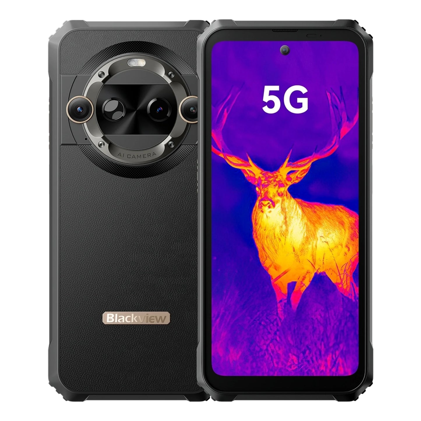 Blackview BL9000 PRO 5G Rugged Smartphone 6.78'' 2.4K 12GB 512GB Thermal Imaging Camera FLIR® 8800mAh 120W Android 14 NFC