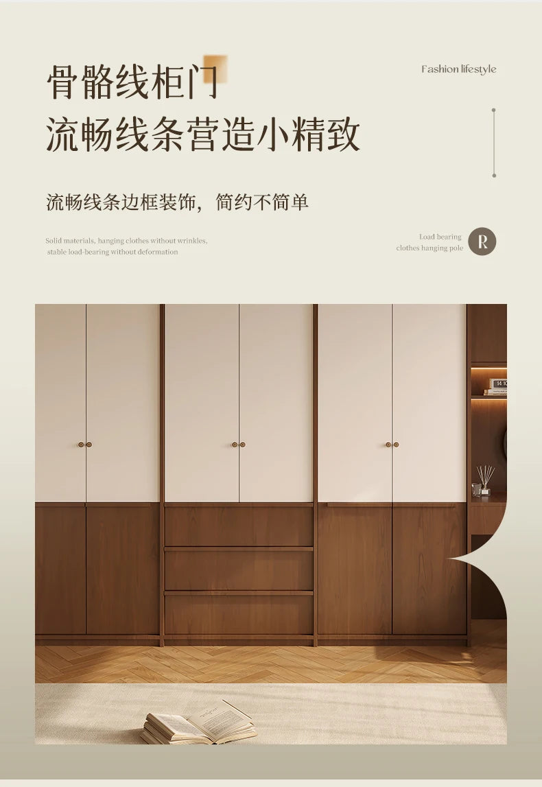 Bedroom Organizer Closet Fabric Drawers Shelves Partitions Wardrobe Clothes Cupboard Modern Guarda Roupa Furniture For Room