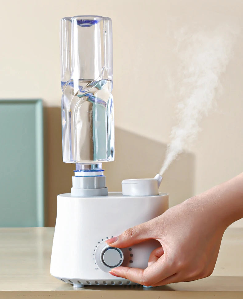 Mineral Water Bottle Air Humidifier Portable Desktop Aroma Diffuser Cool Mist For Bedroom Home Car Plants Purifier Humificador