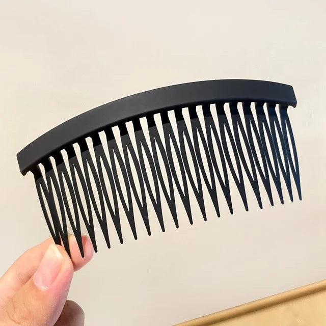 Women Fashion Hair Comb Large Simple Hairpin Bangs Fixed Arrangement Broken Hair Headband Back Head Comb Hair Accessories