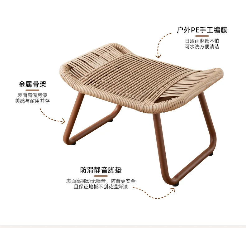 Indoor Office under Desk Footrest Stool Ottoman Pedal Leg Support Changing Seat Sofa Shoe Bench Entryway