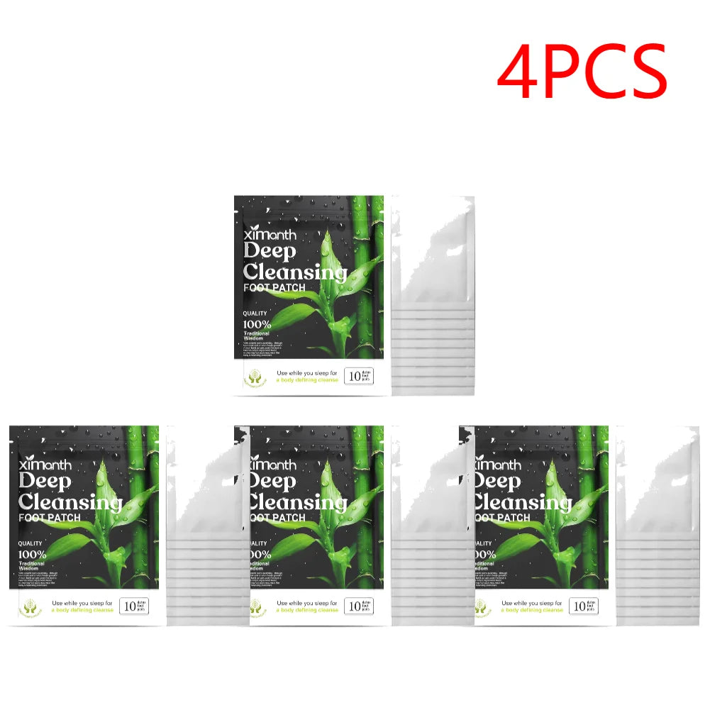 10-100PCS Detox Foot Patches Pads Pads Natural Herbal Wormwood Artemisia Argyi Feet Body Toxins Cleansing Relieve Stress Help Sl