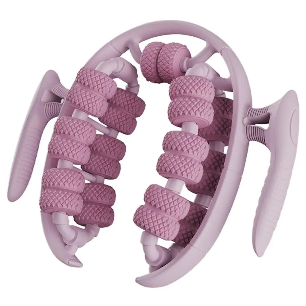Relax Ring Clamp Leg Massager 360°All-Round Massage 26 Wheel Body Massager Relief Fatigue Roller Massage Calf Muscle Relaxer