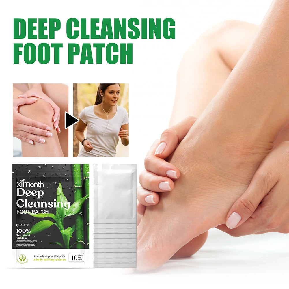 10-100PCS Detox Foot Patches Pads Pads Natural Herbal Wormwood Artemisia Argyi Feet Body Toxins Cleansing Relieve Stress Help Sl