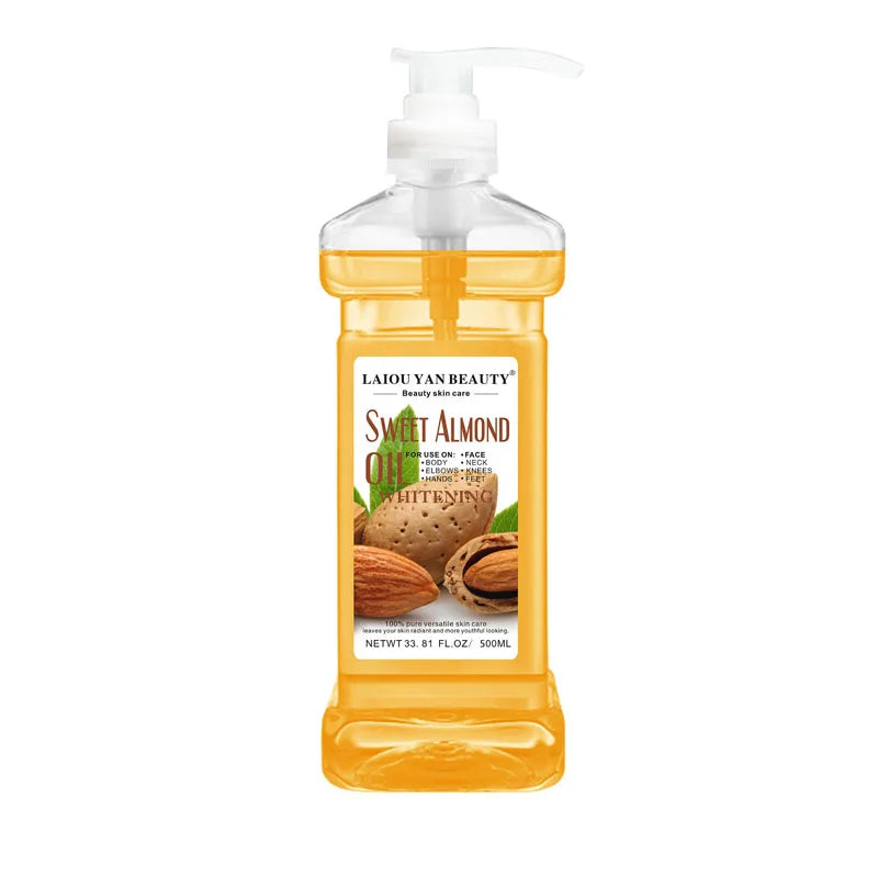 500ML Facial Body Massage Essential Oil Moisturizing Vegetable Oil Open Back Scraping Massage Essential Oil BB oil