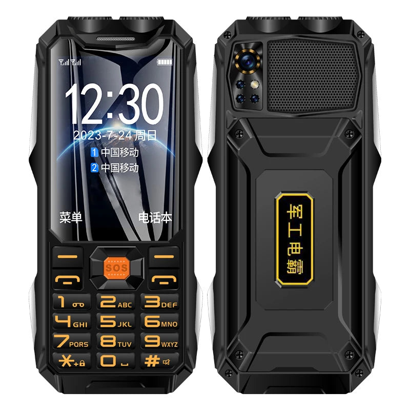 LTE 4G YEEMI Q9-1 Instock Mobile Phone 3.5inches 64MB RAM+ROM Dual SIM Cards 18000mAh Long Battery Life Unlocked Cellphone