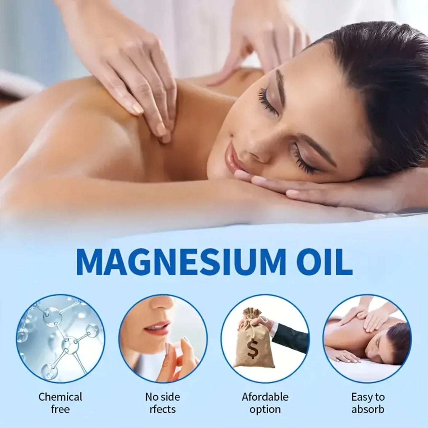 Magnesium Recharge Spray | Skin & Muscle Comfort | Hydrating Mineral Boost + Fast Absorption
