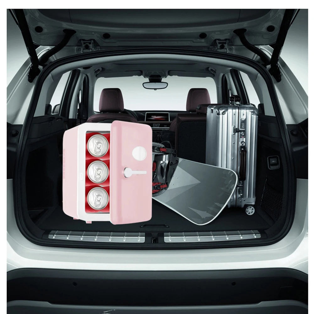 4L Mini Usb Refrigerator Portable Cooler Compact Refrigerator Single Door Small Fridge Skin Cosmetic Fridge For Car Home