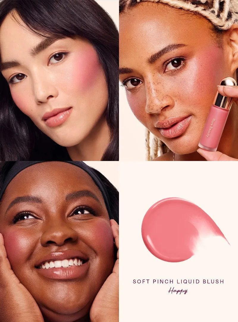 Rare Beauty Soft Pinch Tinted Blush Cream Moisturizer Hope Honesty Serenity Happy Wonder Joy Lip Gloss Long Lasting Plump Makeup