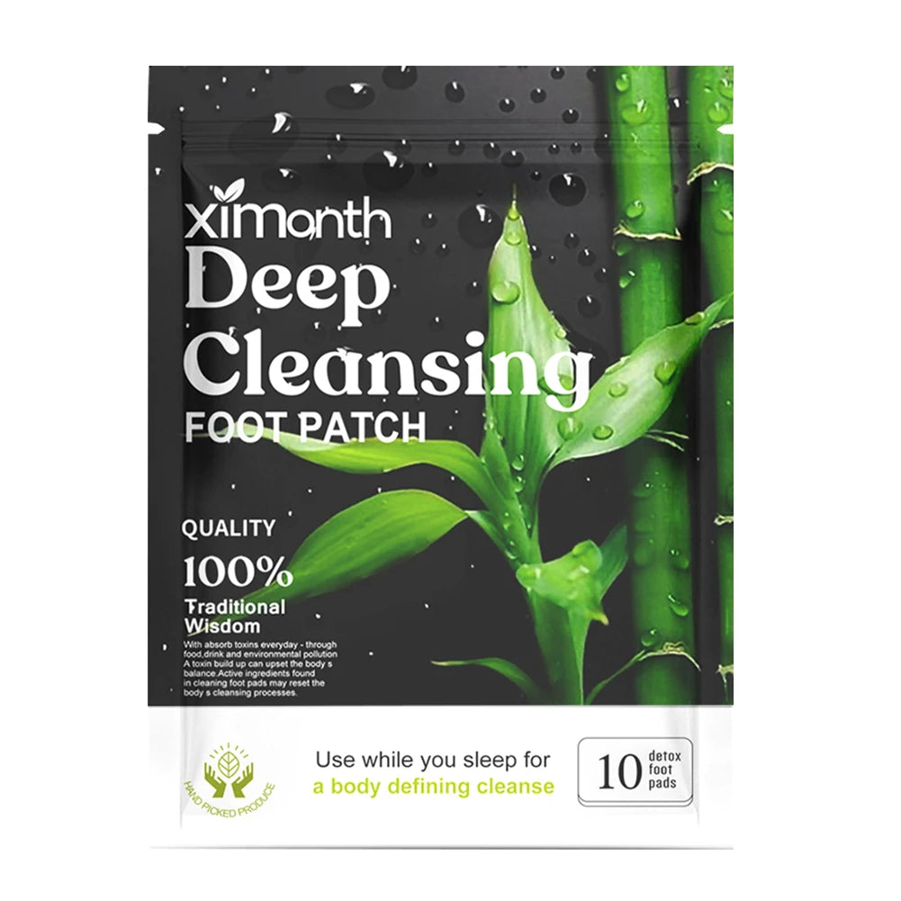 10-100PCS Detox Foot Patches Pads Pads Natural Herbal Wormwood Artemisia Argyi Feet Body Toxins Cleansing Relieve Stress Help Sl