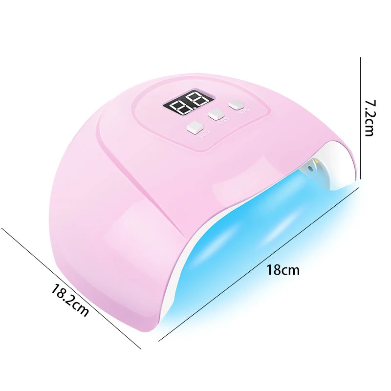 Gel Varnish Kit Professional Nail Gel Set With Nail Lamp Soak Off Nail Gel Polish Kit  Base Coat And Top Coat Manicure Tools Kit