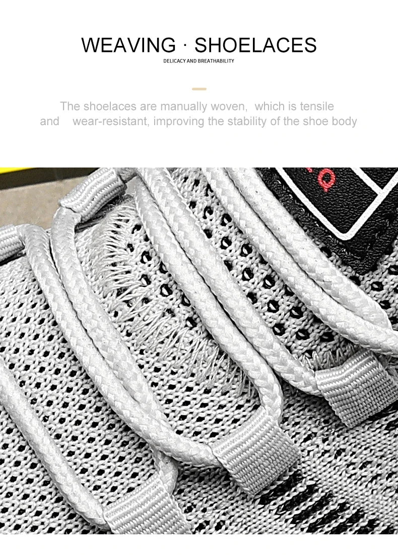 Man's Safety Shoes Badminton Luxury Men's Shoe Sale Knitwear Skateboard Cotton Sneakers Man Summer Rubber Bottom Tennis Airy