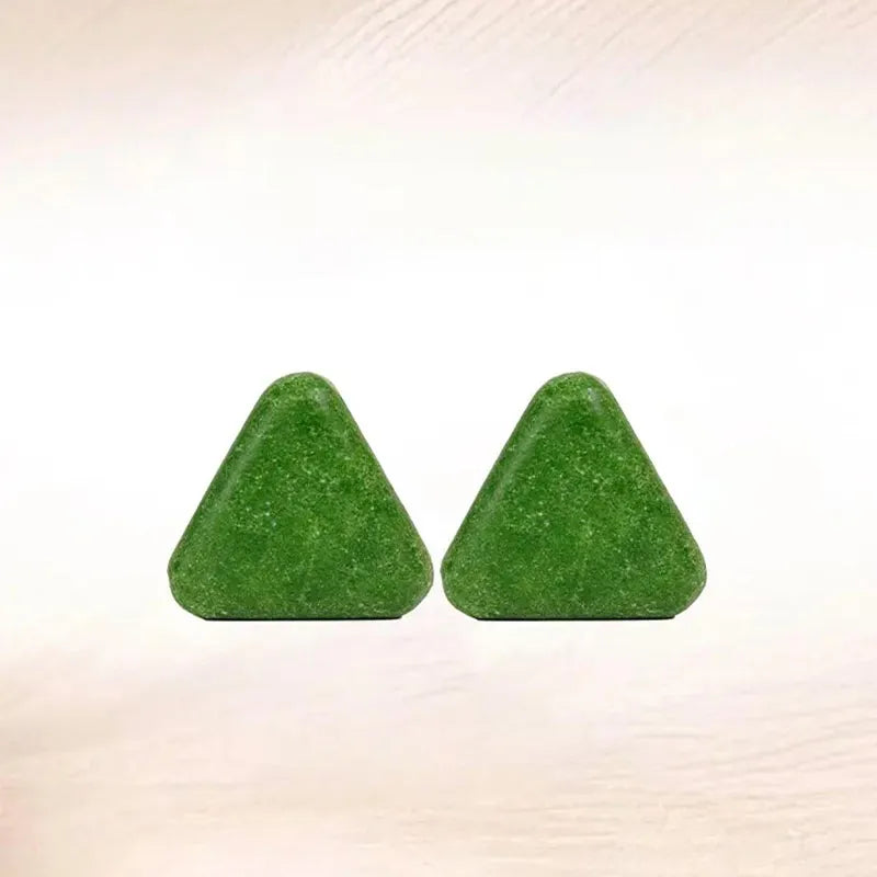 Arborvitae Leaf Shampoo Soap Strongly Fight Dandruff Strengthen Hair Root Effective Oil Control Prevent Hair Loss Solid Shampoo