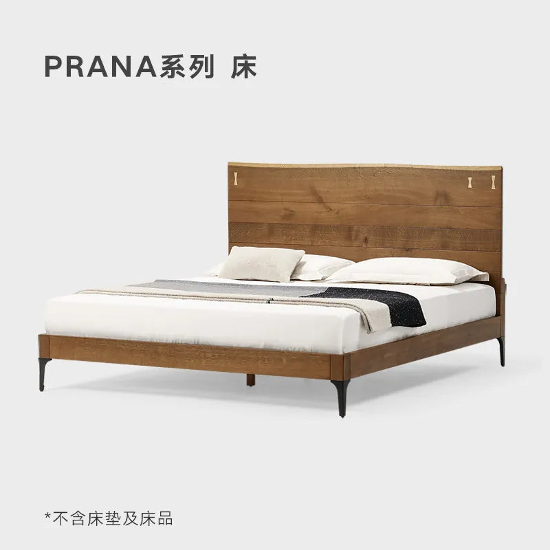 Bedroom Wooden Bed Design Space Saving European Headboards Sofa Bed Sleeping Platform Letto Matrimoniale Lounge Suite Furniture