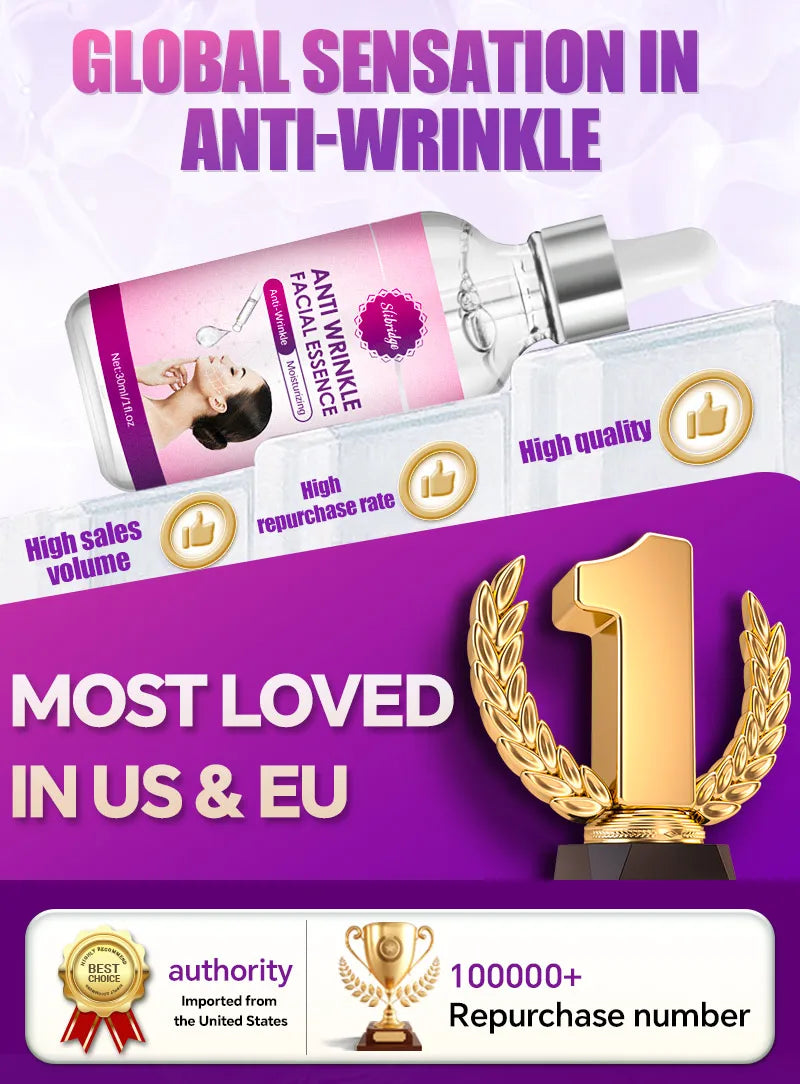 Anti-aging, anti-wrinkle, Remove wrinkles, Lifting firming，moisturizing