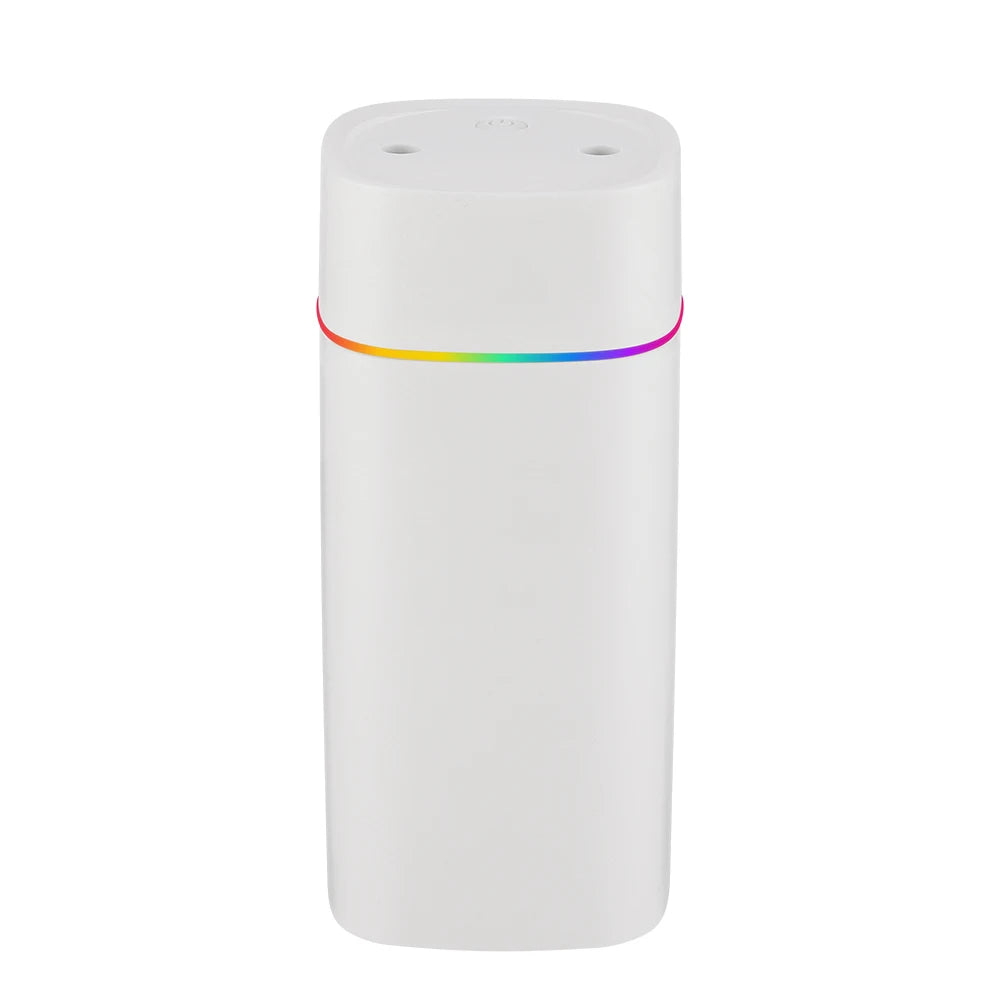 USB Water Air Humidifier Fog Steam Double Spray Aroma Diffuser 600ml Cool Mist Bedroom Home Car Plants Purifier Humificador