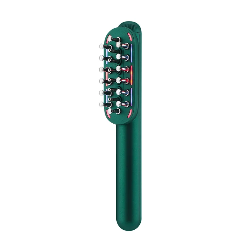 Hair Led Brush Electric Laser Hair Growth Comb Anti Hair Loss Massage Therapy Infrared RF Red Light EMS Massager