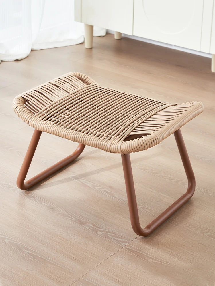 Indoor Office under Desk Footrest Stool Ottoman Pedal Leg Support Changing Seat Sofa Shoe Bench Entryway