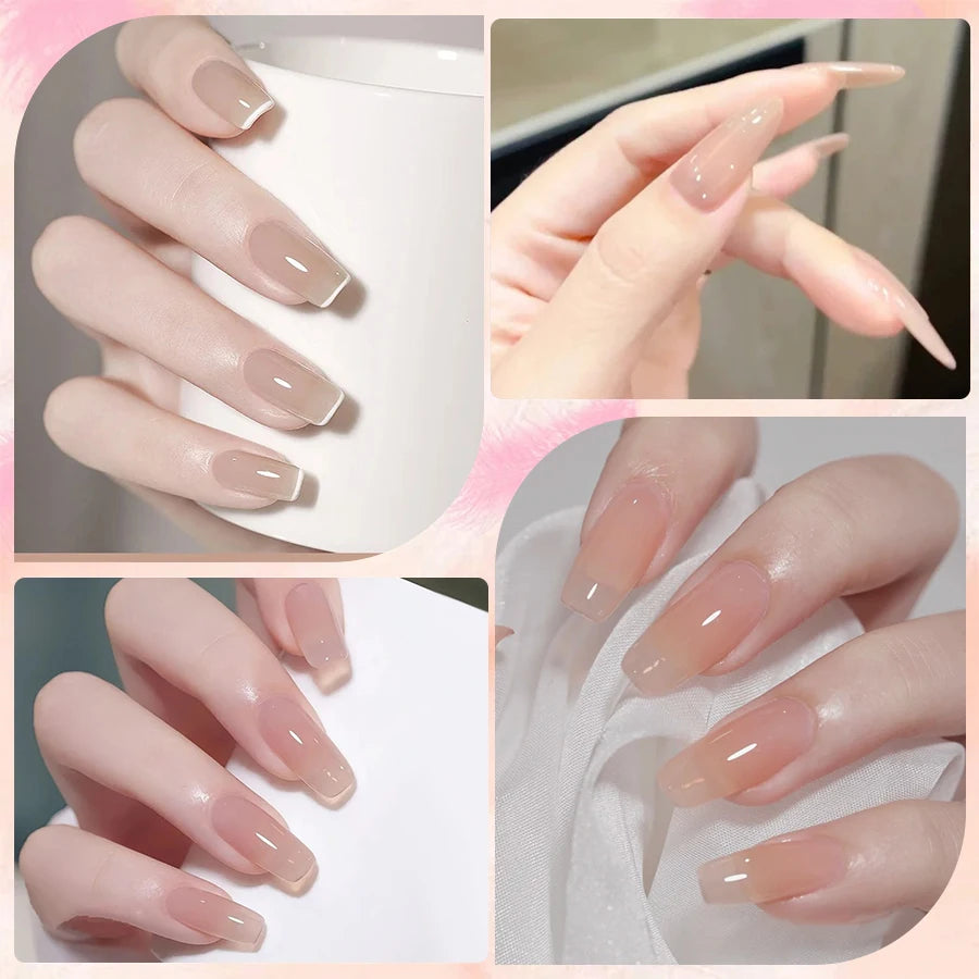 XEIJAYI 6Pcs 15Ml Nail Gel Polish Set Perfect For Soak Off Gel Nail Polish Or Home & Salon Nail Art Diy