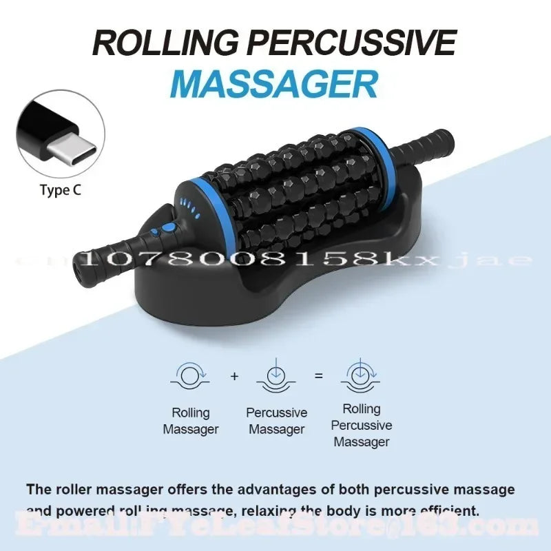 Massage To Relax Muscles and Body Comfort Deep Rolling