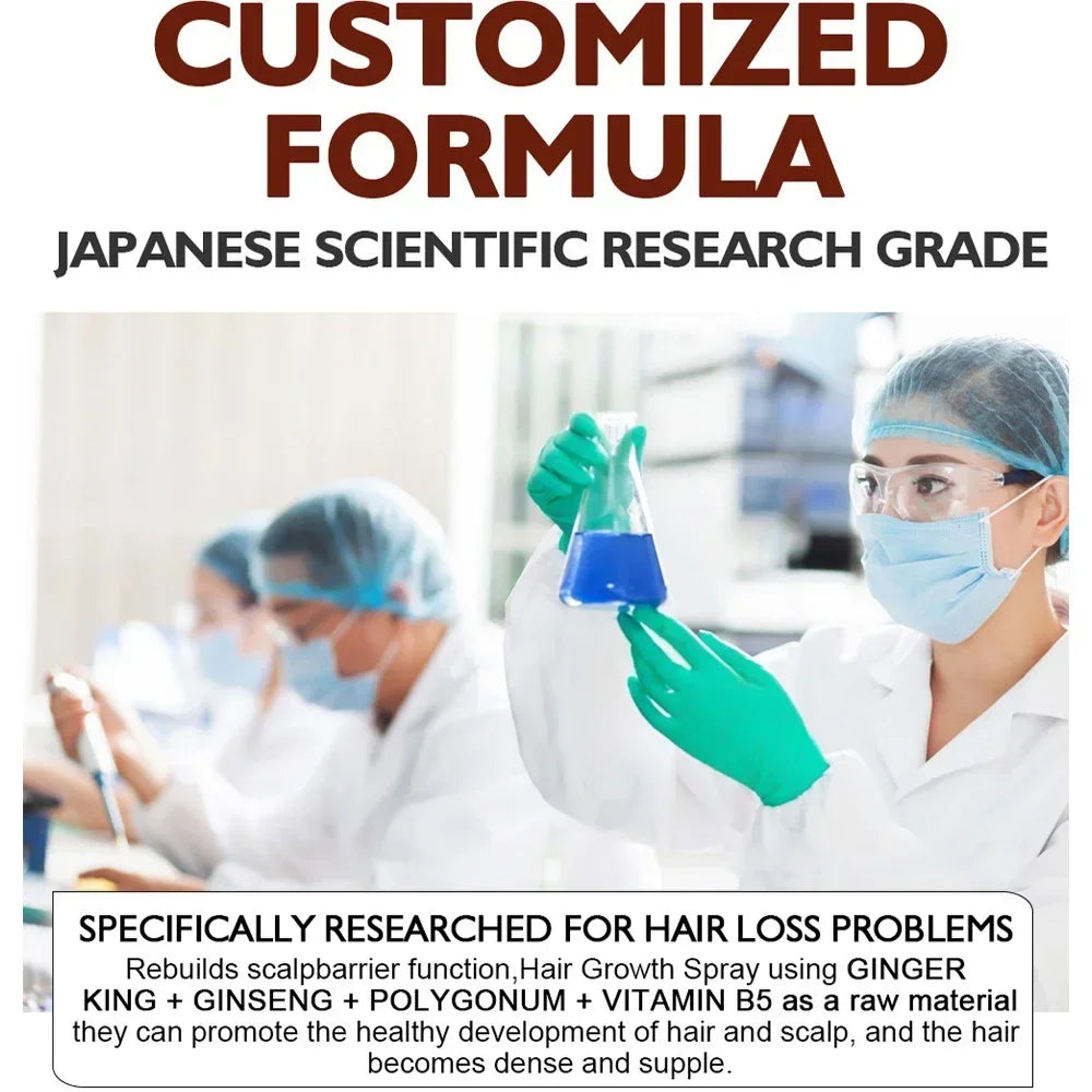 99% of buyers buy again, have more and more hair, say goodbye to baldness, thick hair,Hot selling product