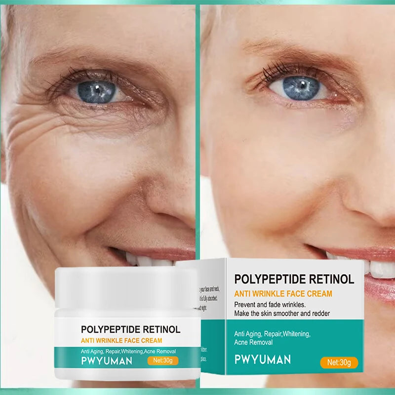 Anti Wrinkle Cream For Face Instant Effect Wrinkle Removal Face Cream Anti-Aging Improve Fine Lines  Nourishing Skin Care 30g