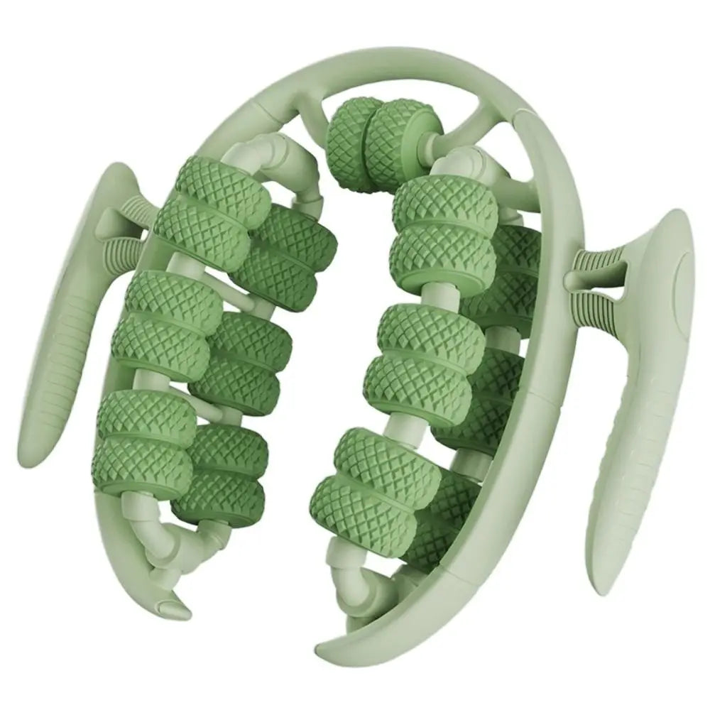 Relax Ring Clamp Leg Massager 360°All-Round Massage 26 Wheel Body Massager Relief Fatigue Roller Massage Calf Muscle Relaxer