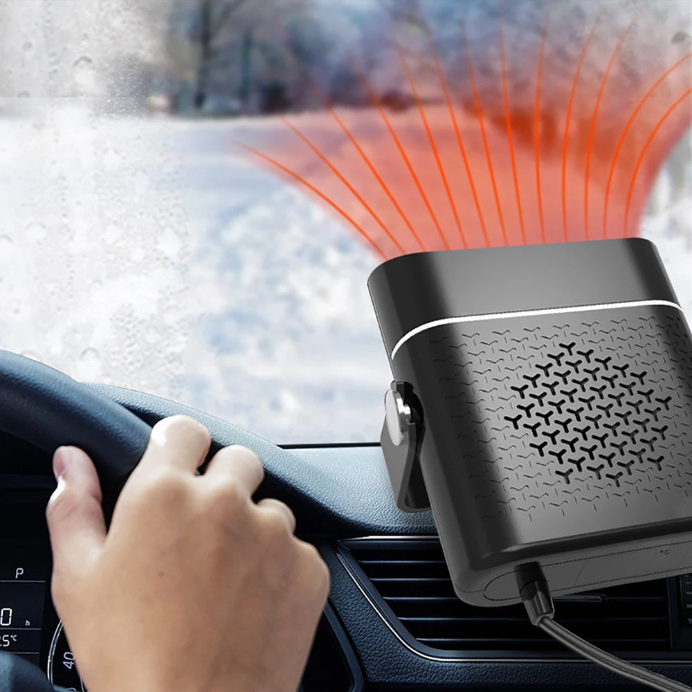 Portable Car Heater Fan 12V/24V 150W/260W Car Heater Electric Cooling Heating Auto Windshield Defroster Defogging Demister