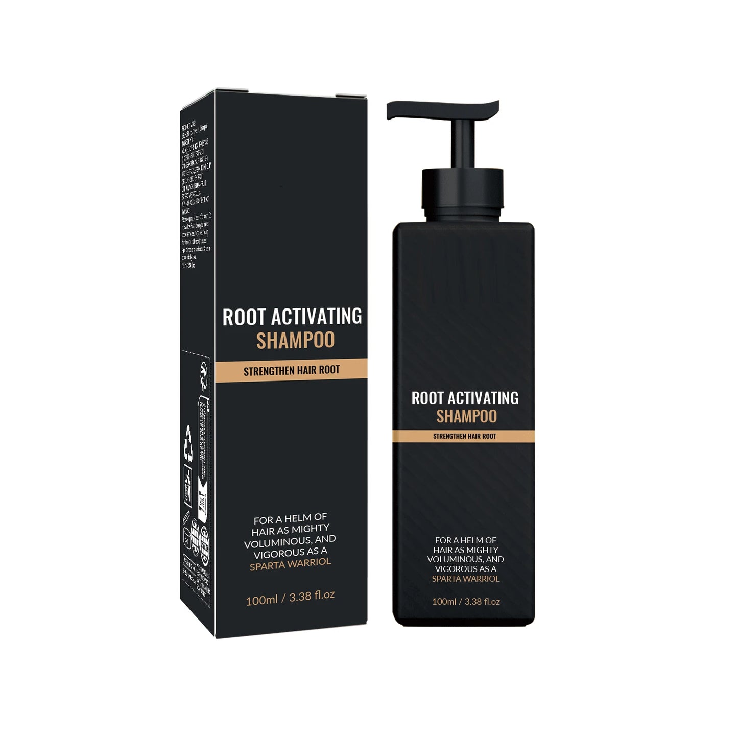 Hair Growth Shampoo for Men Root Activator Strengthening Moisturizing Gently Cleanse Repair Improve Volume Thinning Hair Shampoo