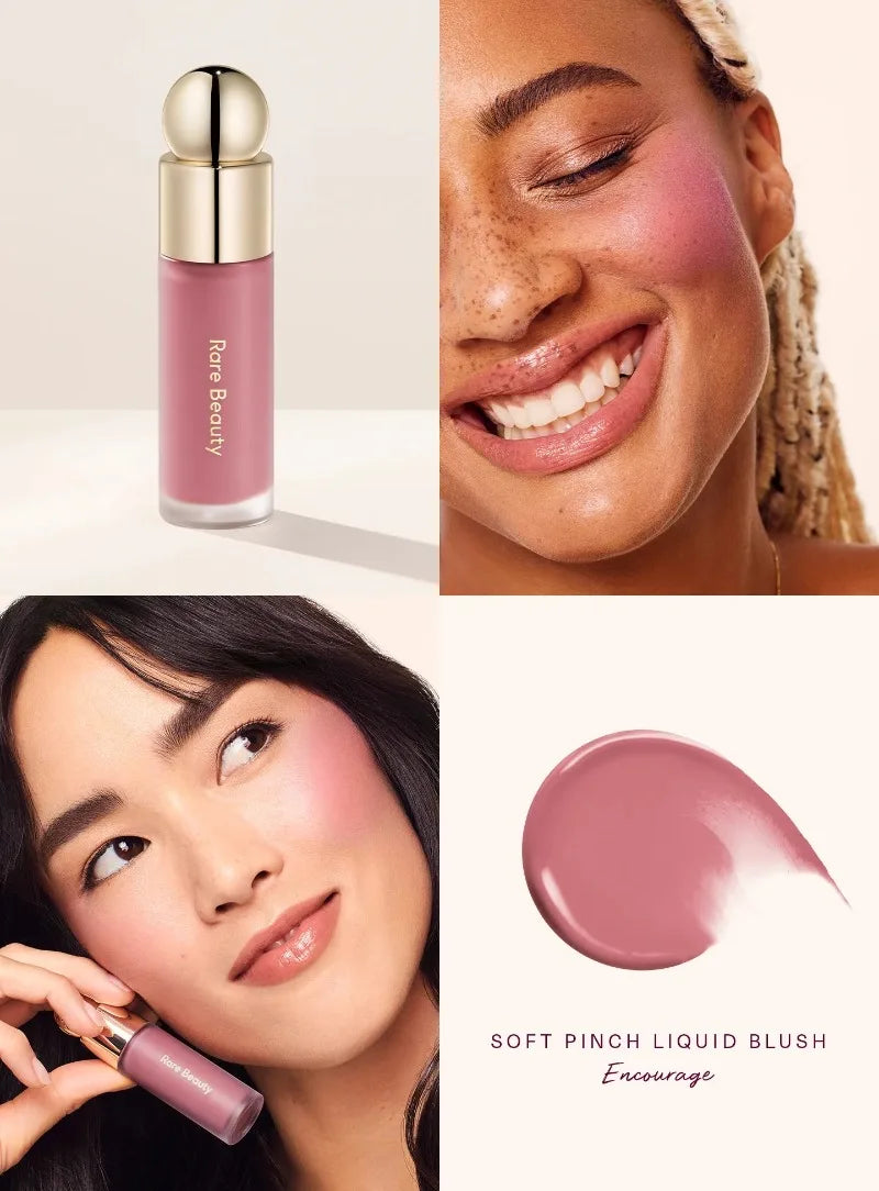 Rare Beauty Soft Pinch Tinted Blush Cream Moisturizer Hope Honesty Serenity Happy Wonder Joy Lip Gloss Long Lasting Plump Makeup