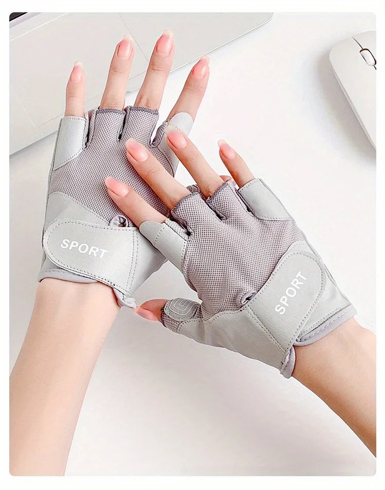 Workout Gloves with Excellent Grip Lightweight Gym Gloves for Weightlifting Cycling Exercise Training Fitness Rowing Unisex