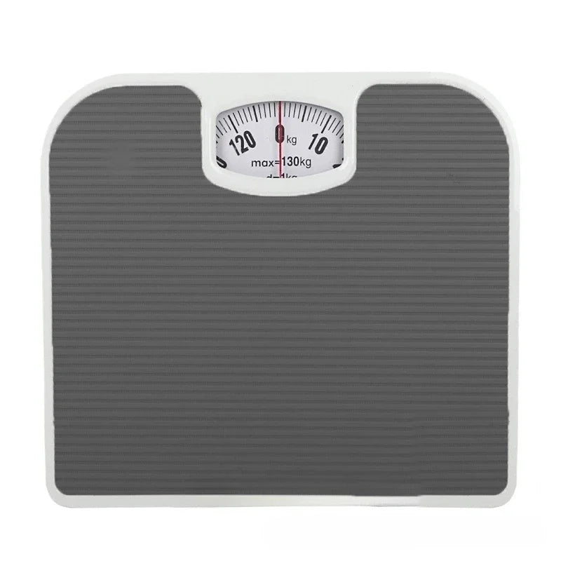 Mechanical Weighing Scale Home Human Weighing Dial Bathroom Waterproof and Non-slip PU Leather Pad Weight Scale Home Portable
