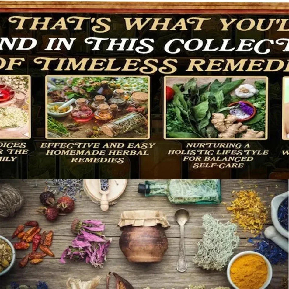 Features:  1.1000+ Remedies for Everyday Wellness: Easy-to-follow solutions for physical, emotional, mental, and spiritual well-