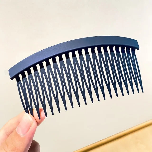 Women Fashion Hair Comb Large Simple Hairpin Bangs Fixed Arrangement Broken Hair Headband Back Head Comb Hair Accessories
