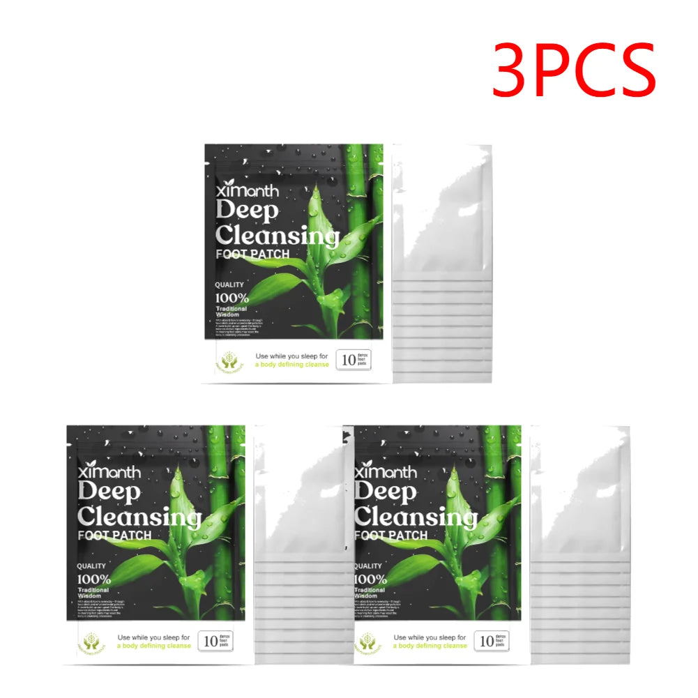 10-100PCS Detox Foot Patches Pads Pads Natural Herbal Wormwood Artemisia Argyi Feet Body Toxins Cleansing Relieve Stress Help Sl