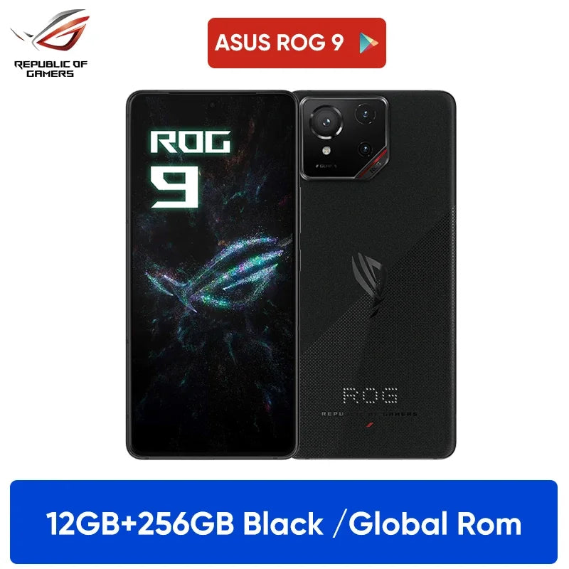 World Premiere ASUS ROG Phone 9 5G Smartphone Snapdragon 8 Elite 6.78‘’ 185Hz AMOLED Display ROG 9 Pro 5800mAh NFC Mobile Phone