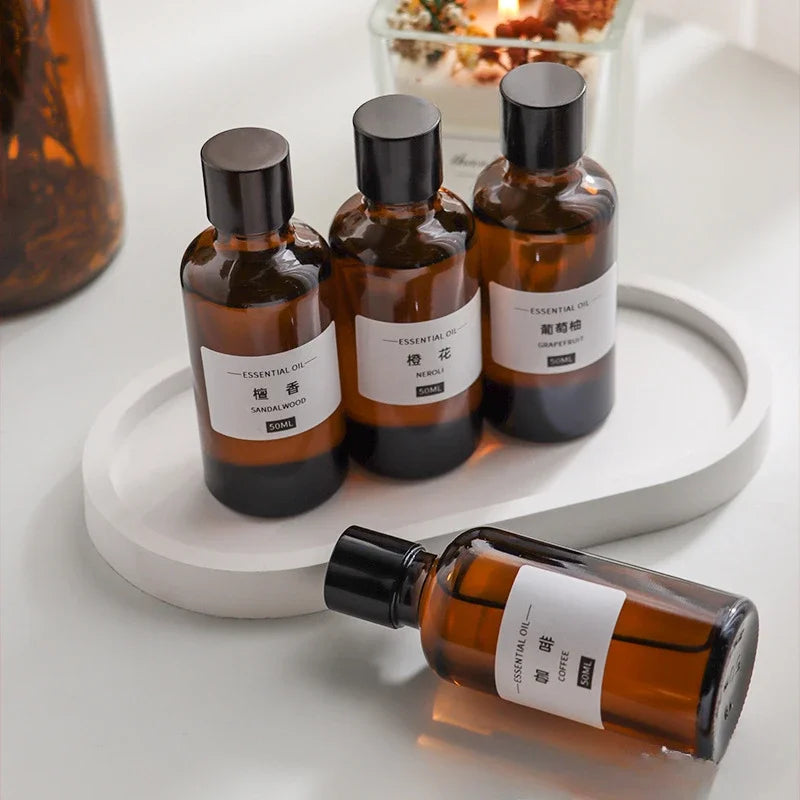 50ml DIY Scented Candle Essential Oil Candle Wax Diffuser Plaster Natural Hand-made Material Lasting Fragrance