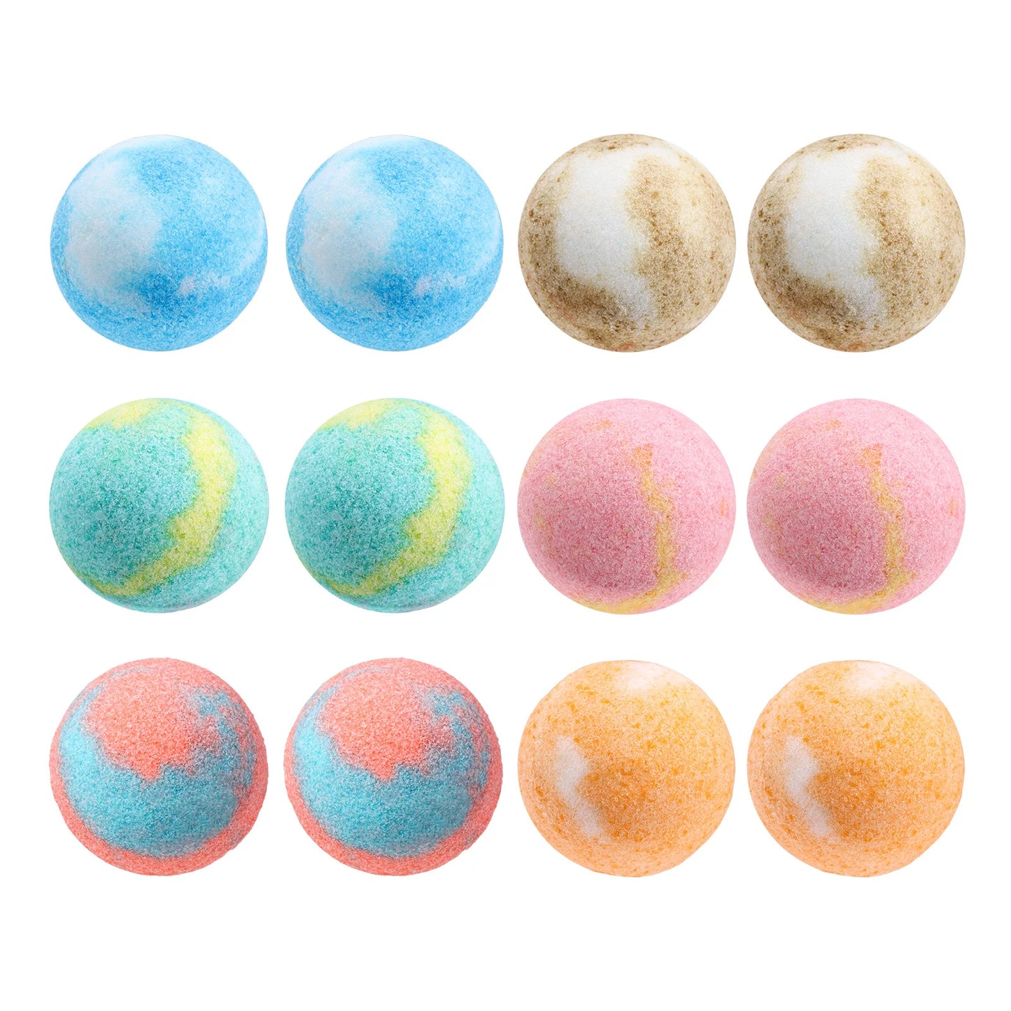 12 Pcs Christmas Bath Sea Salt Bath Softening Keratin Remove Dead Skin for Foot Spa Relaxing Gift Box for Women Men