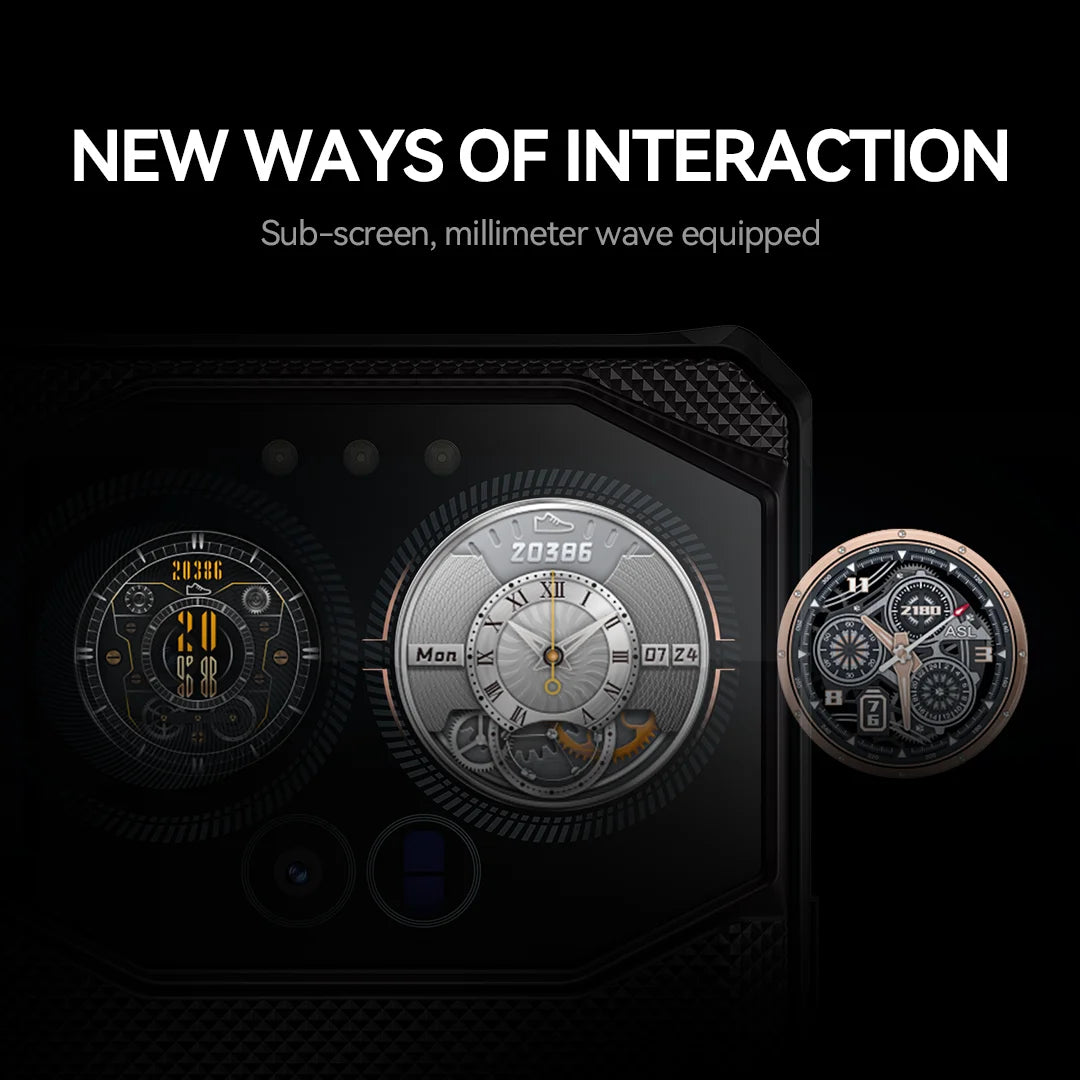 IIIF150 B3 Pro 5G 90Hz Rugged Phone Machine Dual Display 16GB 512GB 100MP Camera Ultra-Thin Rugged 10800mAh Android 14