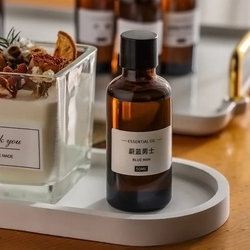 50ml DIY Scented Candle Essential Oil Candle Wax Diffuser Plaster Natural Hand-made Material Lasting Fragrance