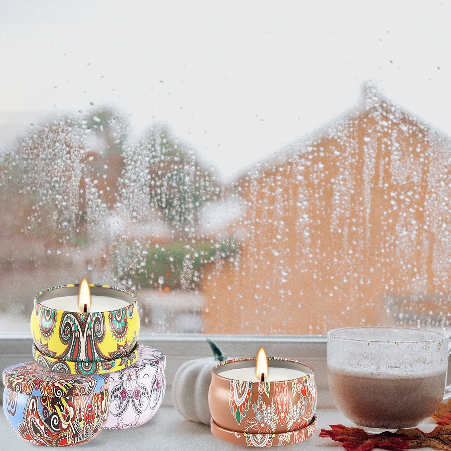 24 Packs of Chinese Classical Scented Candles, Parties, Celebrations, Holiday Gifts, Home Decorations, Wedding Decorations