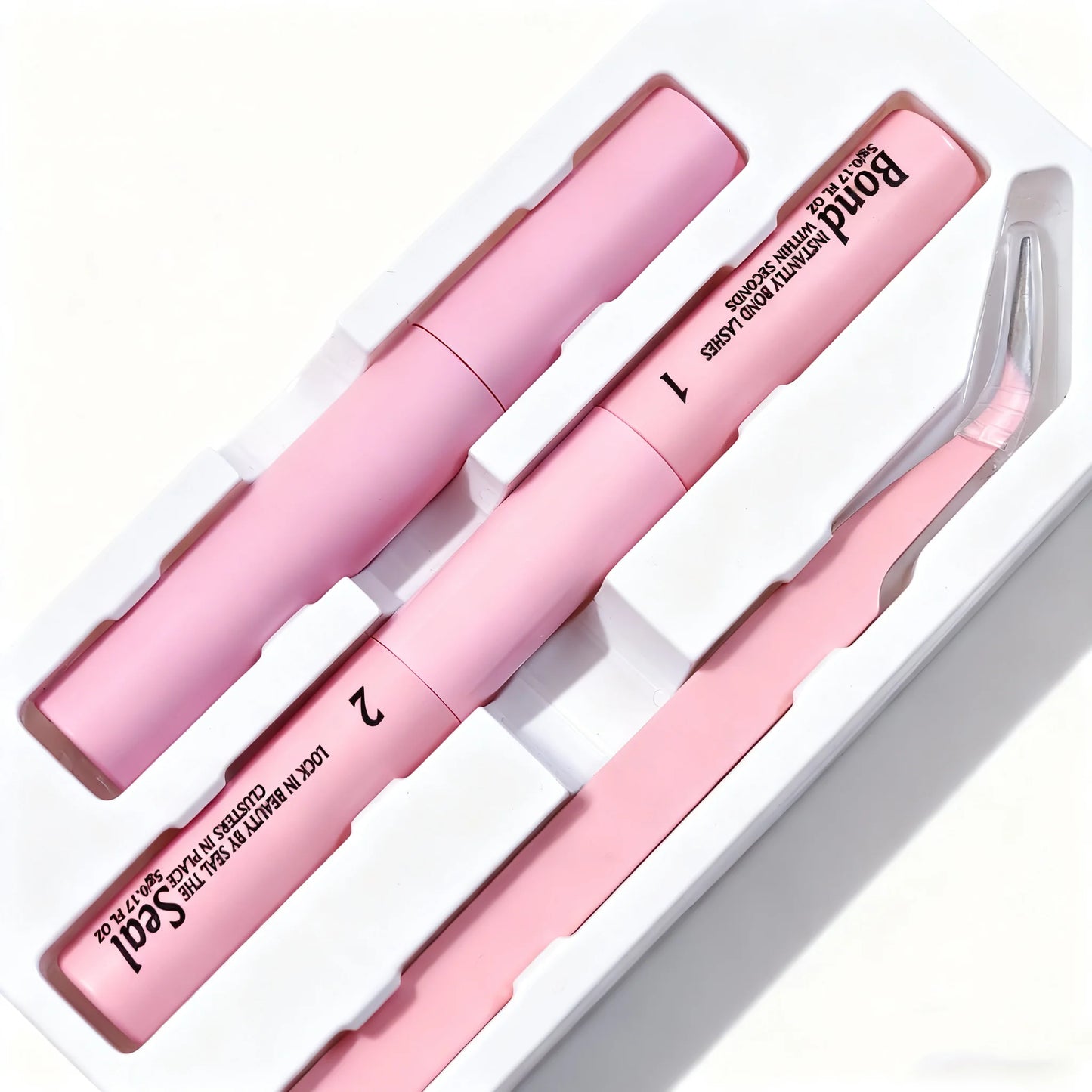 60row DIY Lash Extension Kit Clusters Individual Eyelashes Kit Mix Styles 10-18mm with Bond and Seal Eye Makeup Tool