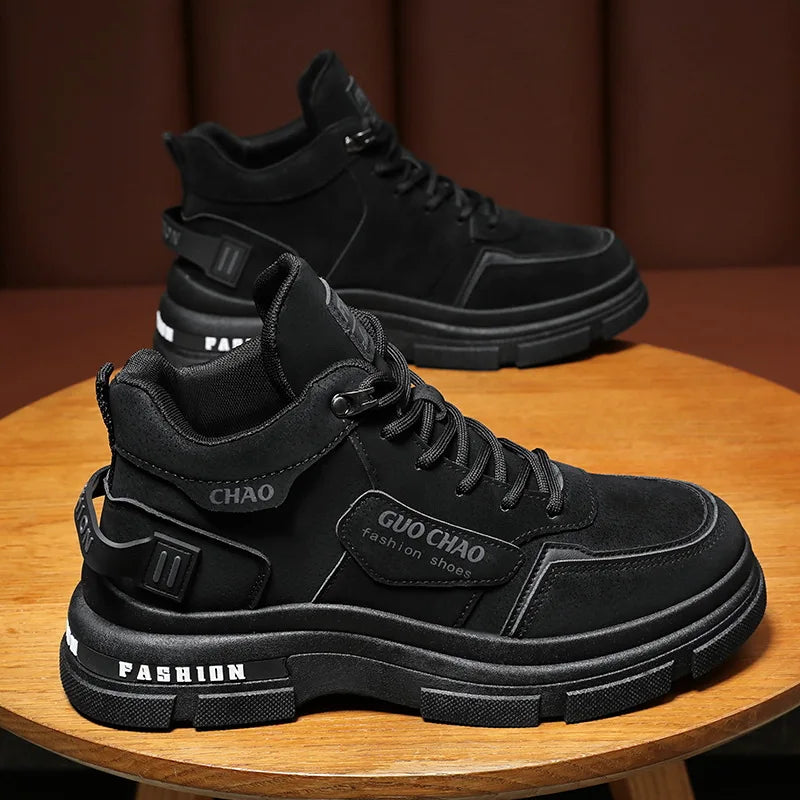 Men Casual Sport Shoes Breathable Lightweight Sneakers Outdoor Mesh Black Running Shoes Athletic Jogging Tenis Walking Shoes