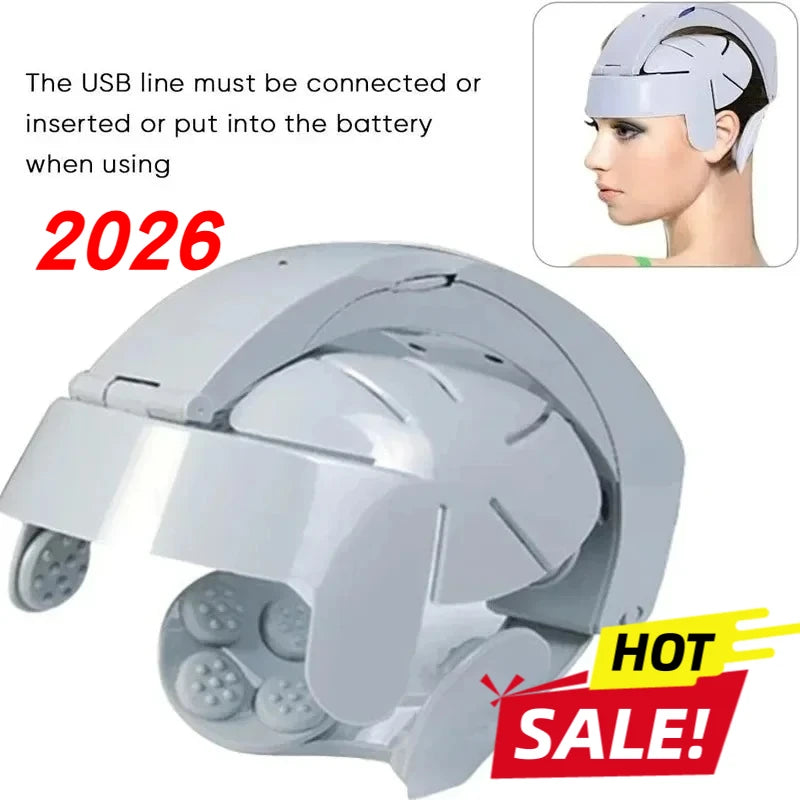 Relax Scalp Massager Stress Relief Head Massage Instrument Health Care Device for Hair Growth Anti Hair Loss Acupoint Stimulator