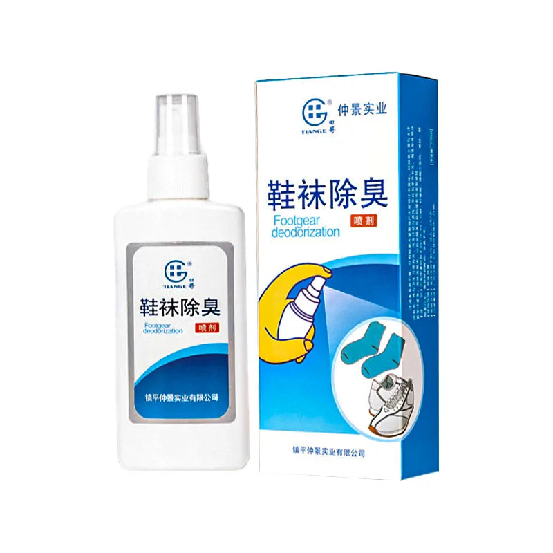 Shoe Deodorizer Spray - Eliminates Odor in Shoes, Socks & Lockers, Long-Lasting Freshness for Smelly Feet Care