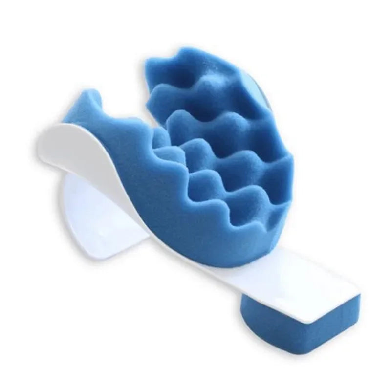 Relaxed Neck Support Pillow Tension Reliever  Massager Head Neck Shoulder Relax Muscle Tension Relieves Tightness Soreness Tool