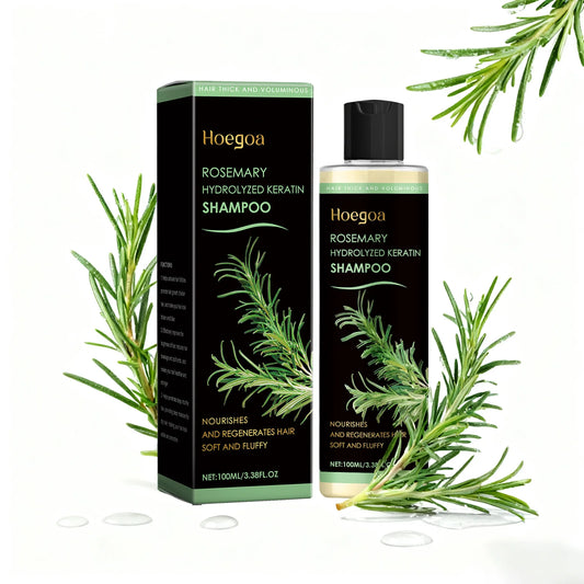 Rosemary Oil Hair Growth Shampoo Organic Thickening for Thinning Hair & Hair Loss Volumizing Natural Shampoo for Men and Women