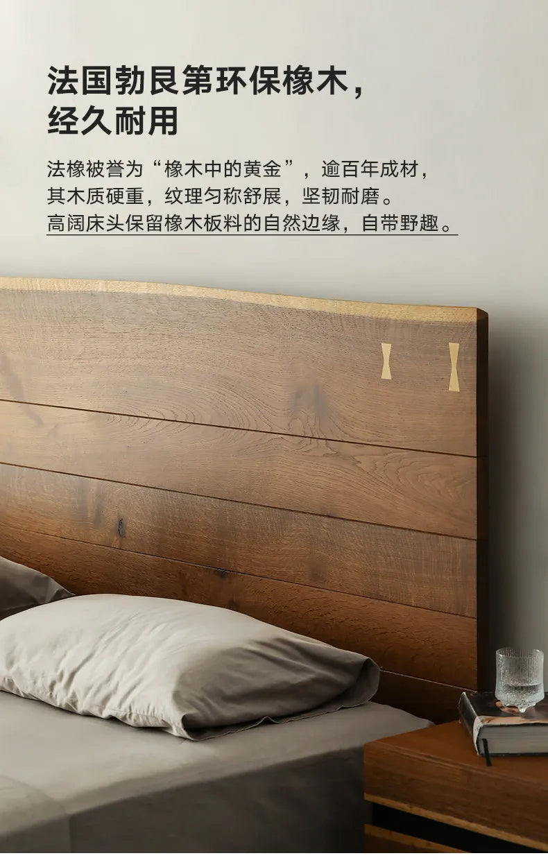 Bedroom Wooden Bed Design Space Saving European Headboards Sofa Bed Sleeping Platform Letto Matrimoniale Lounge Suite Furniture